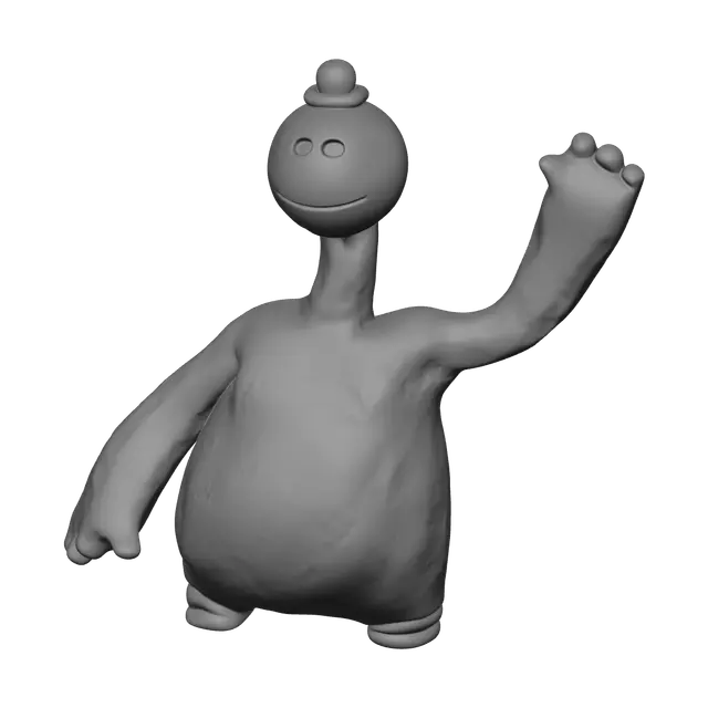 3D model for Ornate Poppy Playtime Doey