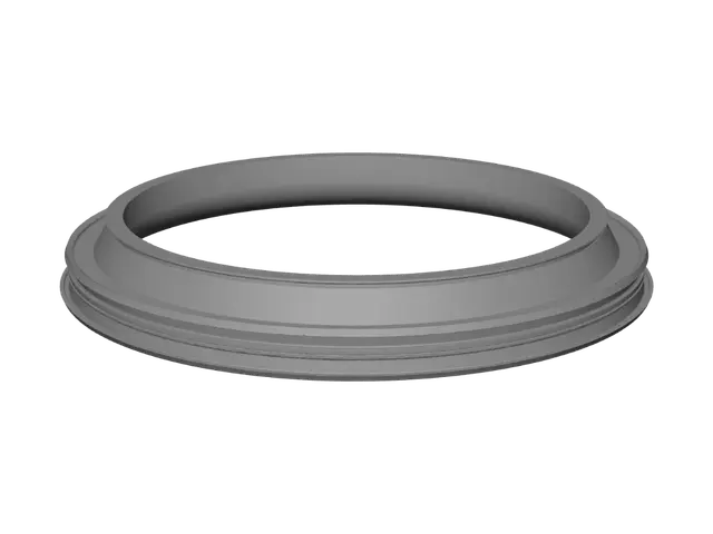 3D model for Oil seal ring