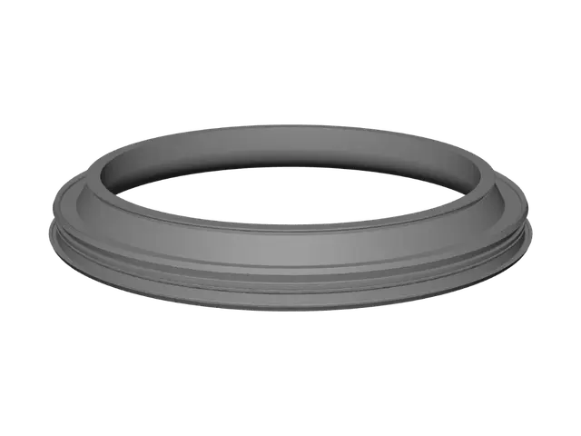 3D model for Oil seal ring
