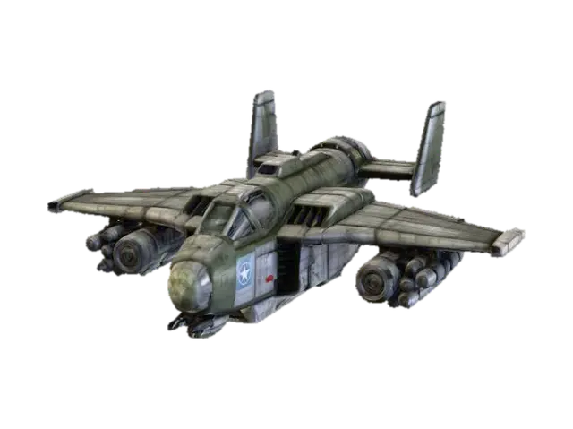 Eagle Fortress - Aircraft 3D model, vytvořený pomocí AI