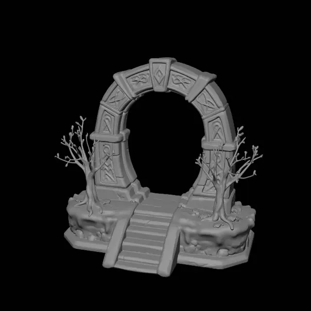 3D model for Crimson Portal Arch