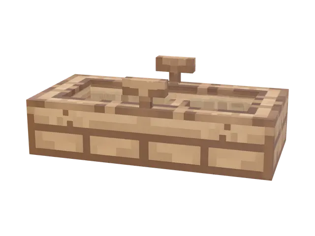 Realistic Minecraft Boat - Seafaring 3D model, vytvořený pomocí AI