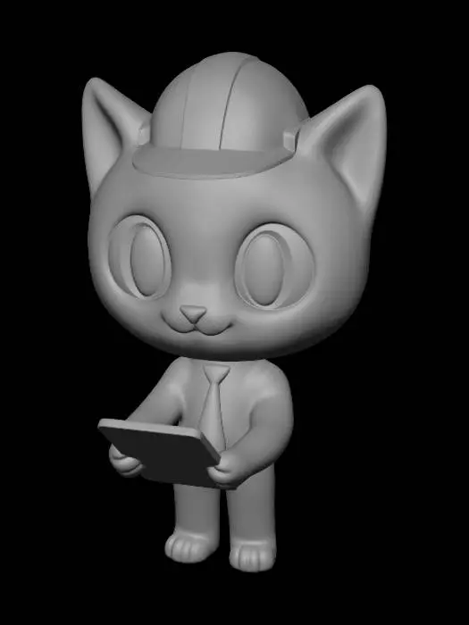 3D model for Safety Cat on Site