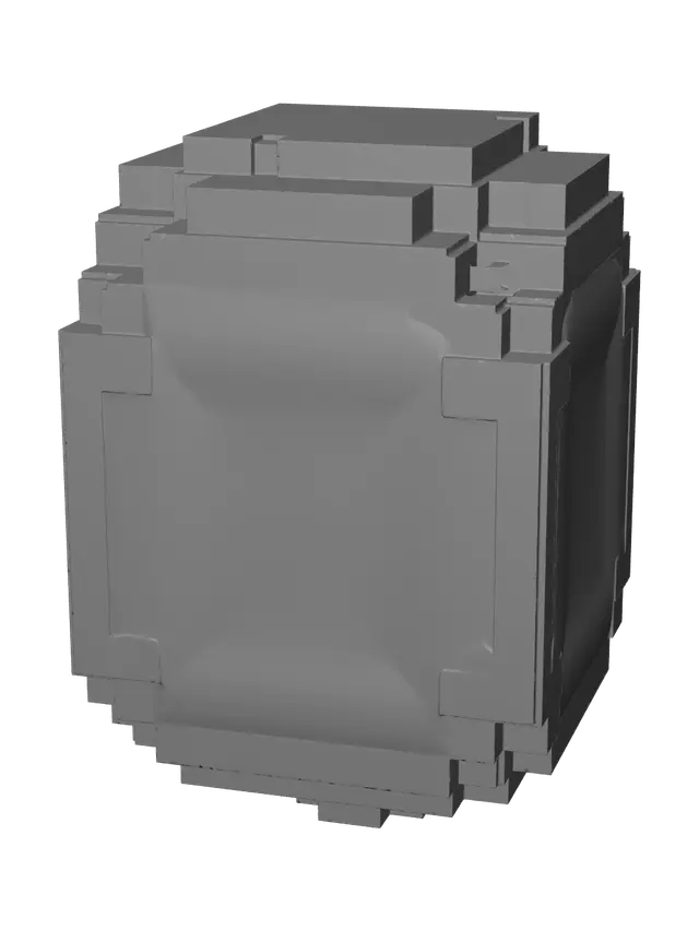 3D model for Minecraft Emerald