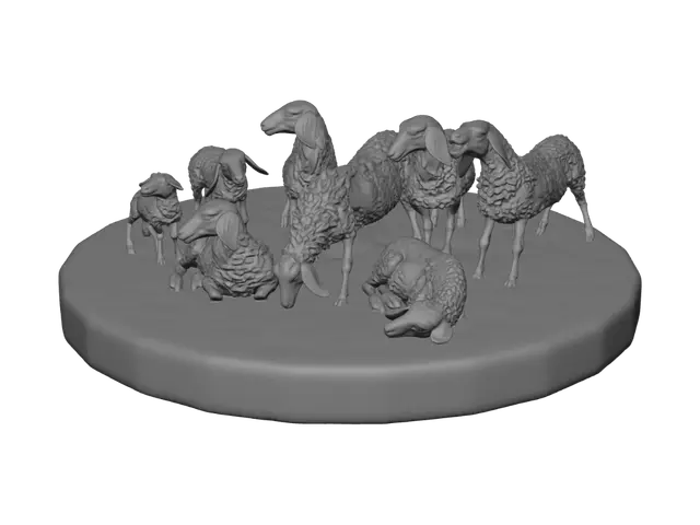 3D model for Clay Sheep Parade