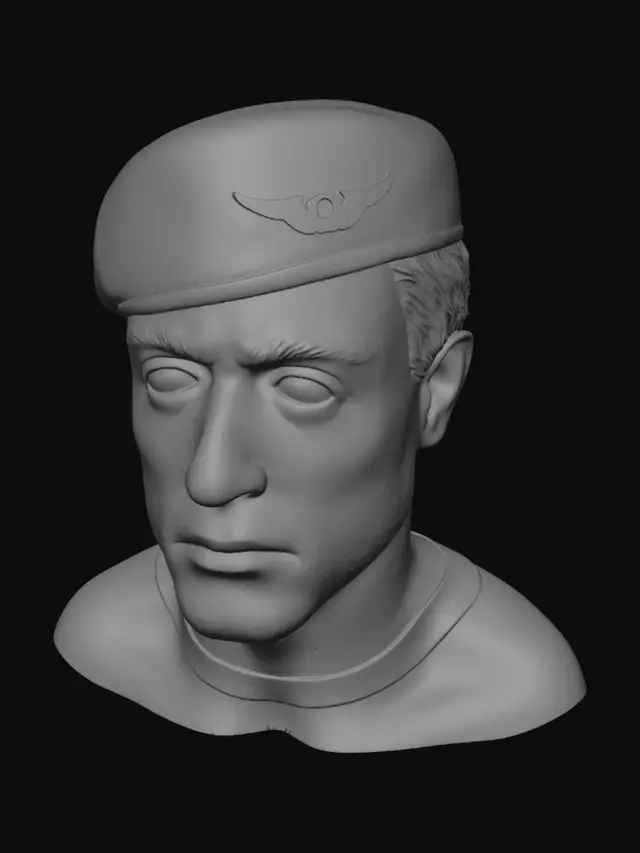 3D model for Winged Beret
