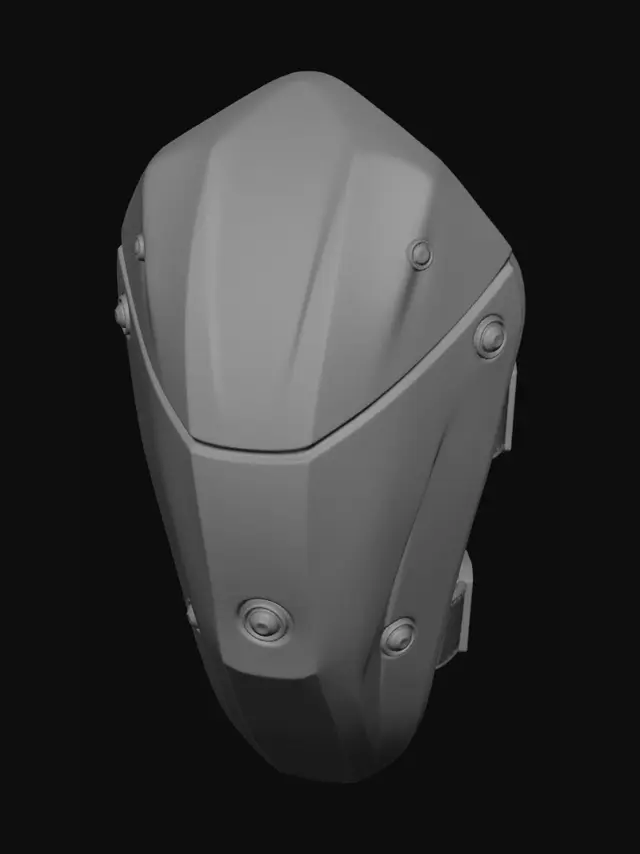 3D model for Aegis Shield Harness