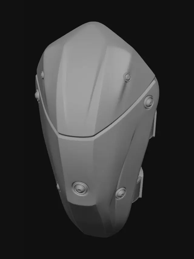 3D model for Aegis Shield Harness