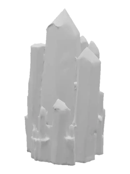 3D model for Crimson Peaks, #PBR#