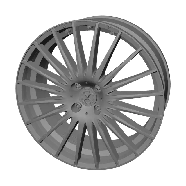 3D model for Mercedes-Benz Multi-Spoke Alloy Wheel