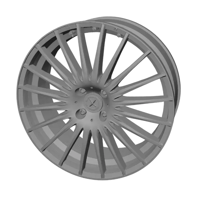 3D model for Mercedes-Benz Multi-Spoke Alloy Wheel