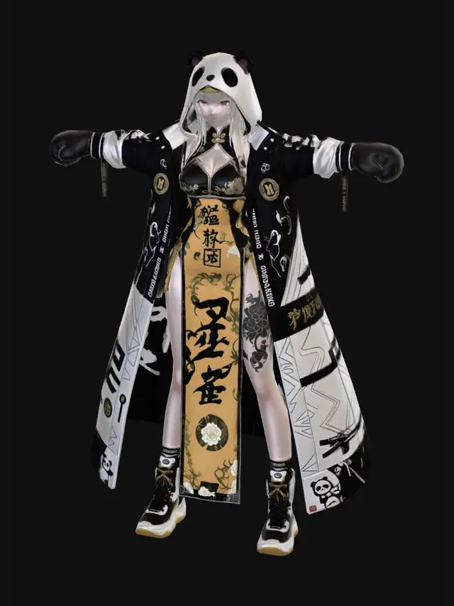 3D model for Panda Kong: Ring Master