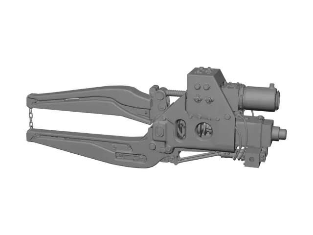 3D model for Two-jaw robotic gripper
