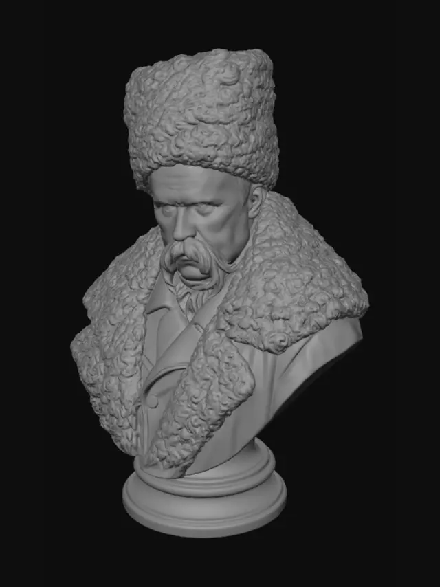 3D model for Cossack Portrait