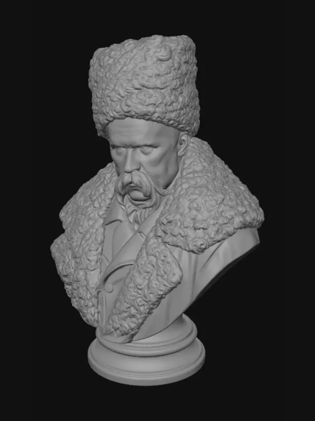 3D model for Cossack Portrait