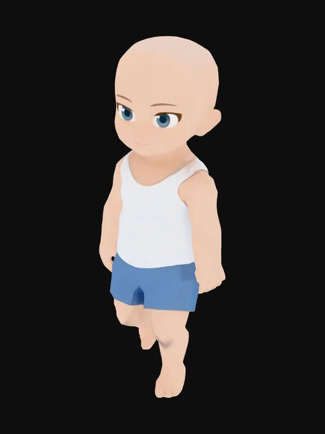 3D model for Halo Child