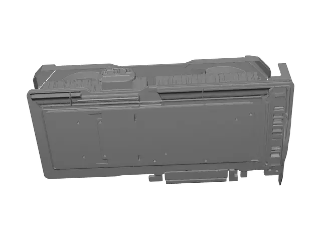 3D model for A photorealistic graphics card