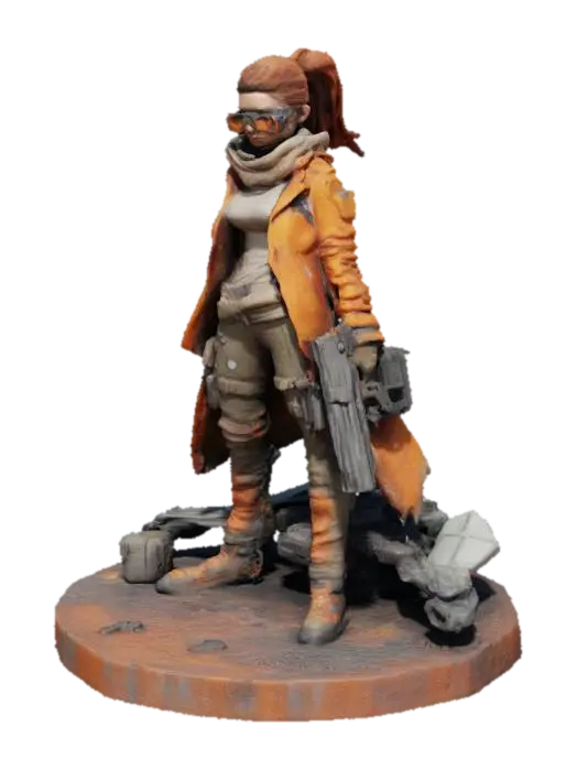 Steampunk Explorer - Gadgets 3D model, vytvořený pomocí AI