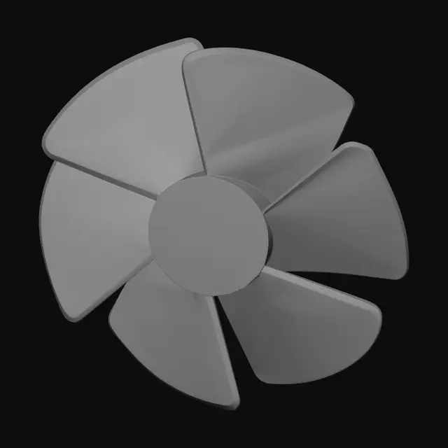 3D model for Five-Blade Propeller