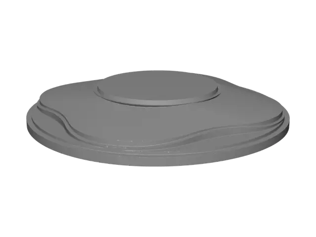 3D model for Layered Circular Necklace