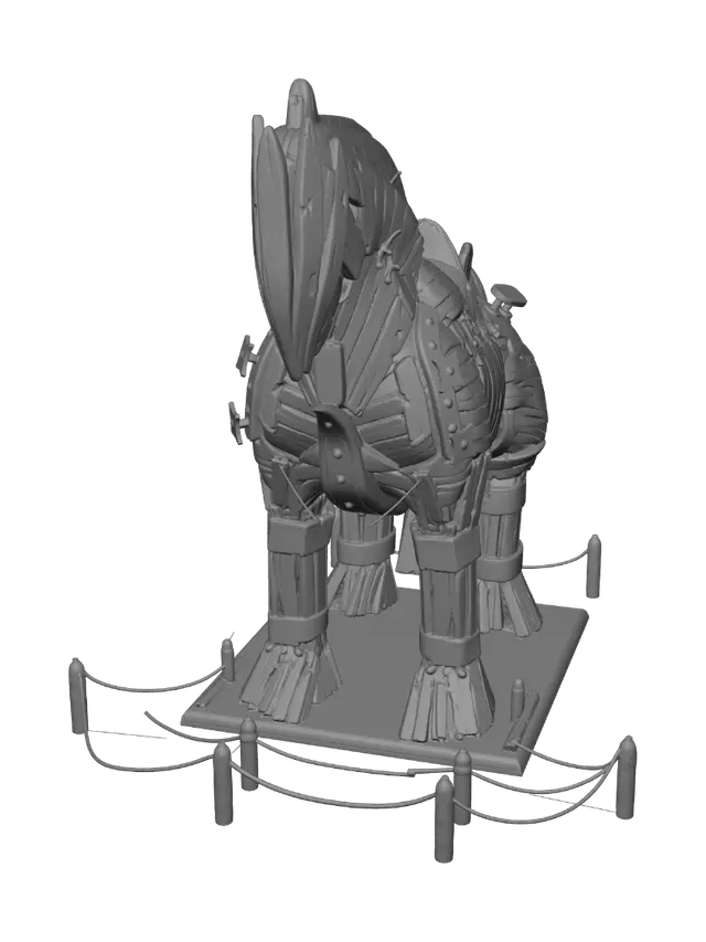 3D model for Timber Stallion