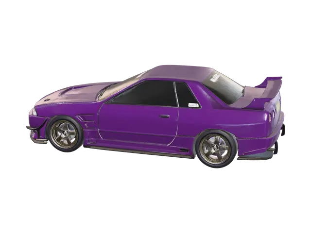 Weathered R32 - Aging 3D model, vytvořený pomocí AI