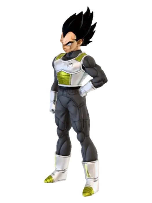 Vegeta - Saiyan 3D model, vytvořený pomocí AI