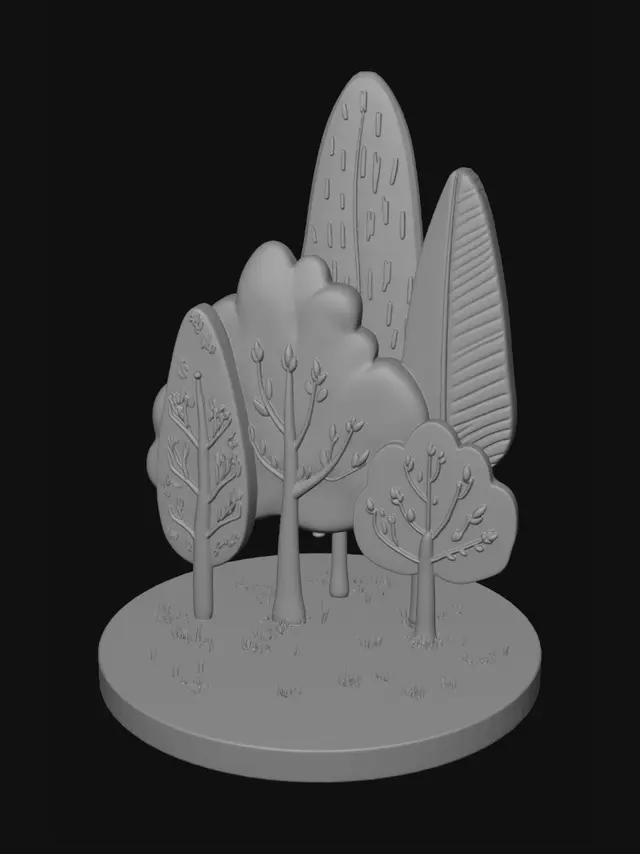 3D model for Pastel Grove