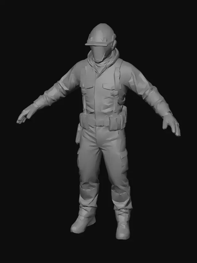 3D model for Neon Sentinel