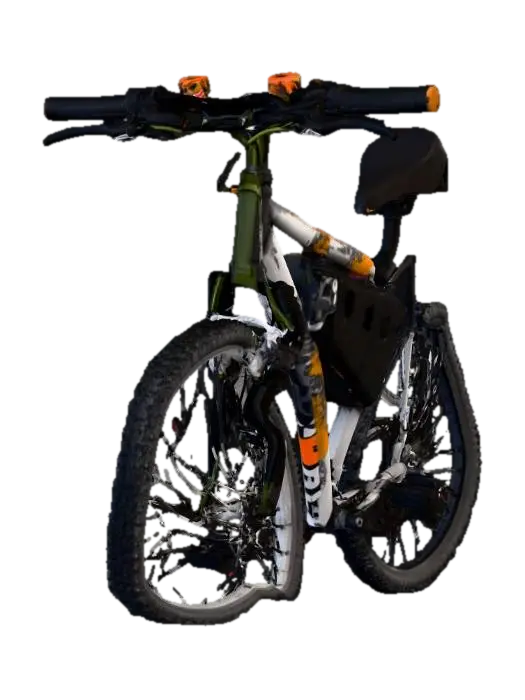 Electric Mountain Bike - Ecofriendly 3D model, vytvořený pomocí AI