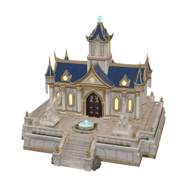 3D model for Azurespire Chapel