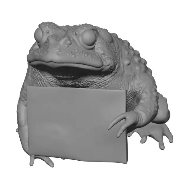 3D model for Be Water, My Friend