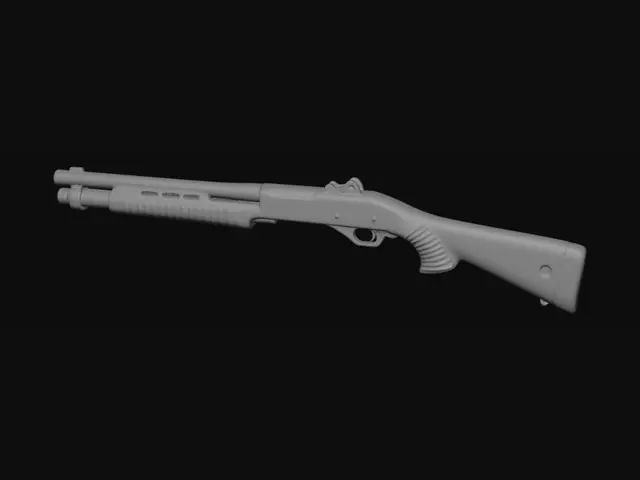 3D model for Pink Horizon Shotgun
