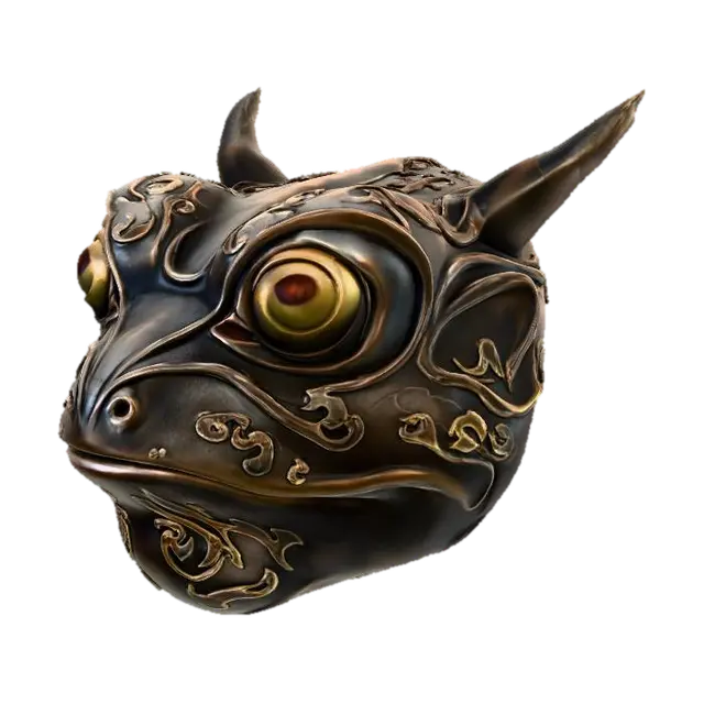 3D model for Mystic Toad Mask