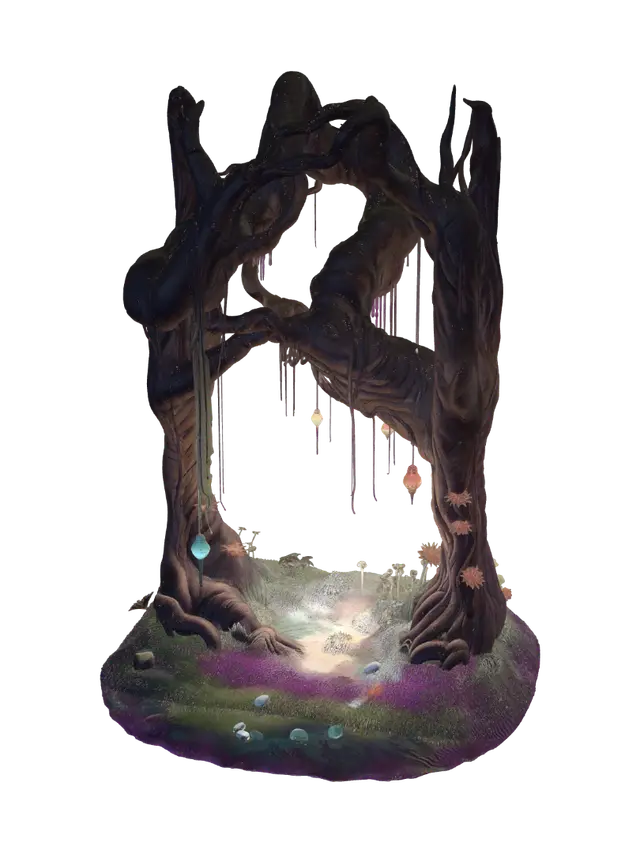 3D model for Twilight Lantern Forest