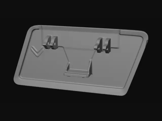 3D model for Mounting plate