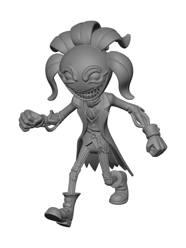 3D model for Low-Poly Twisted Dandy