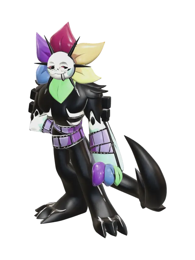 3D model for Twisted Dandy