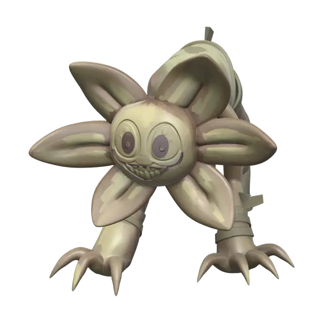 3D model for Low-Poly Twisted Dandy