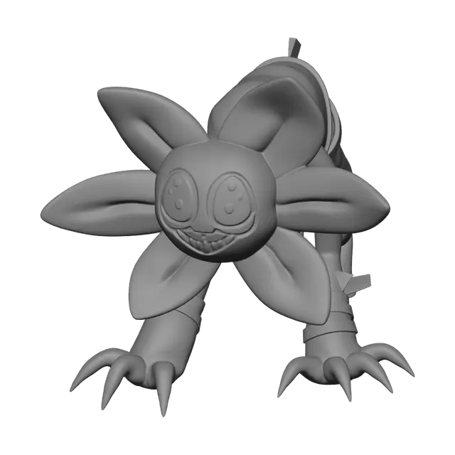 3D model for Low-Poly Twisted Dandy