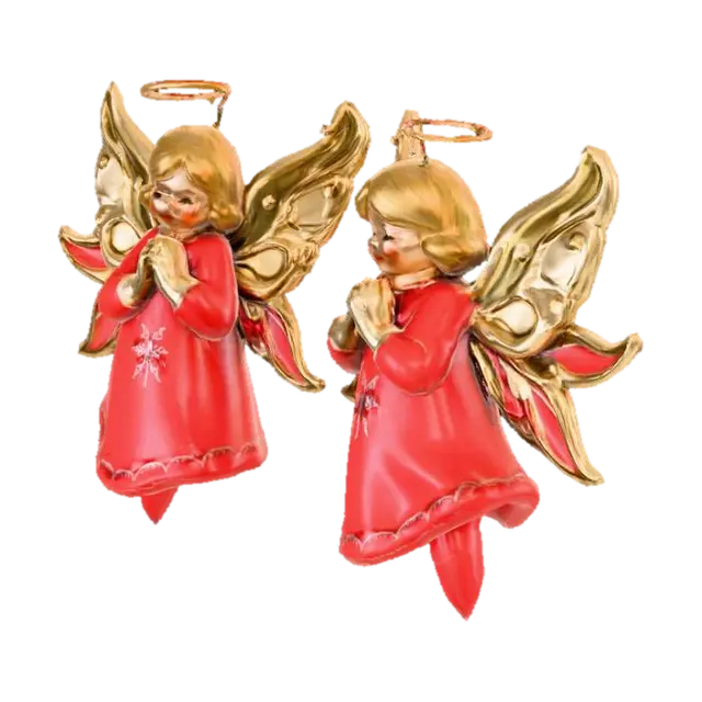 Angelic Twins - Angels 3D model, vytvořený pomocí AI