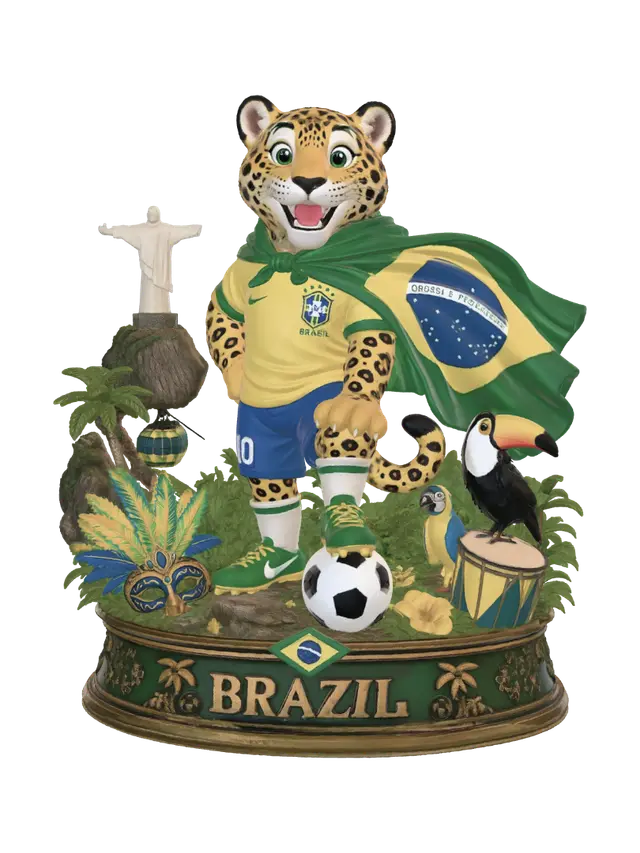 3D model for Caped Leopard of Brazil