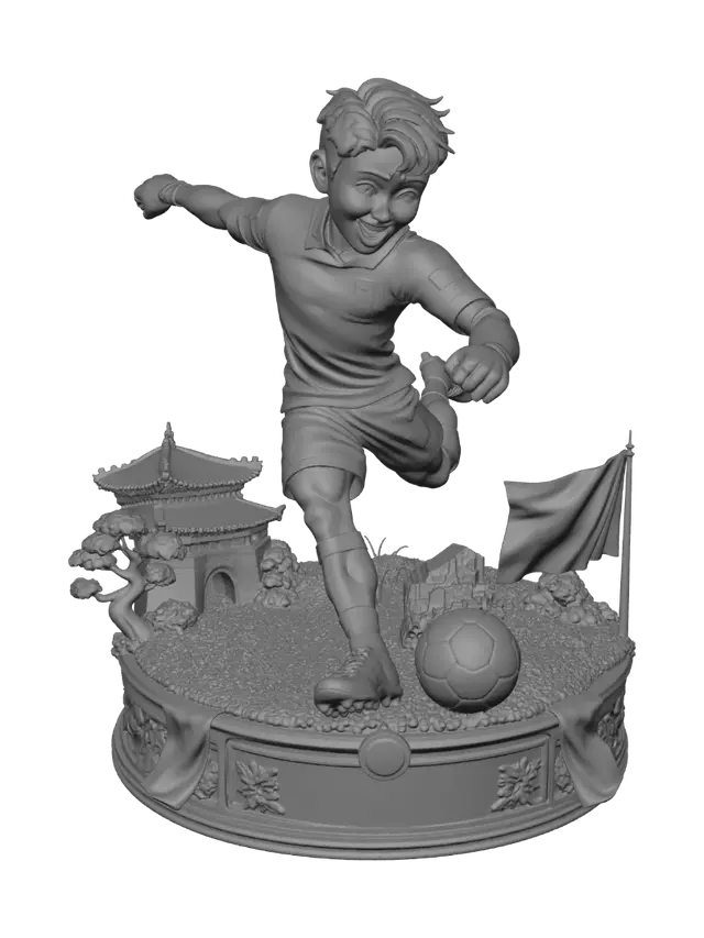 3D model for Captain Korea: The Seoul Striker