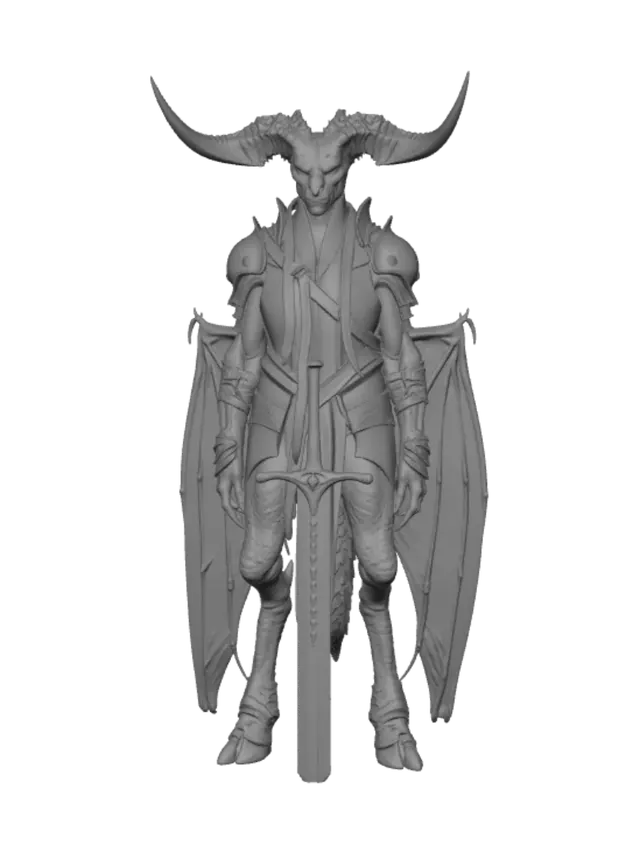 3D model for Abyssal Warlord