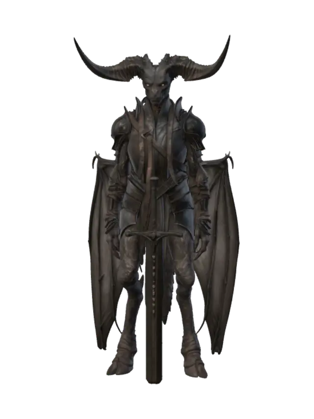 3D model for Abyssal Warlord