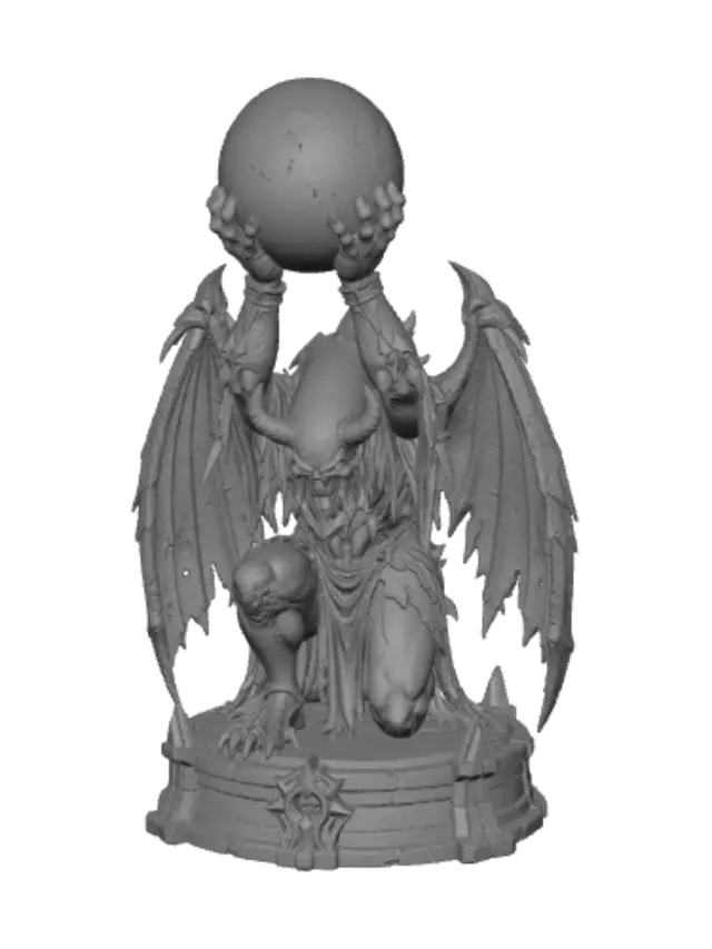 3D model for Keeper of the Cracked Sphere
