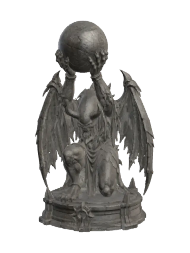 3D model for Keeper of the Cracked Sphere