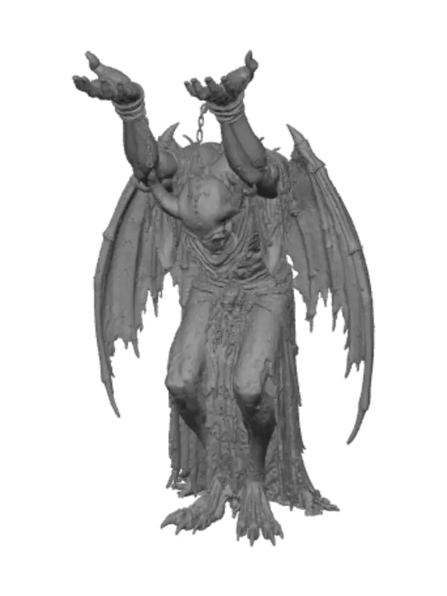 3D model for The Bound Angel