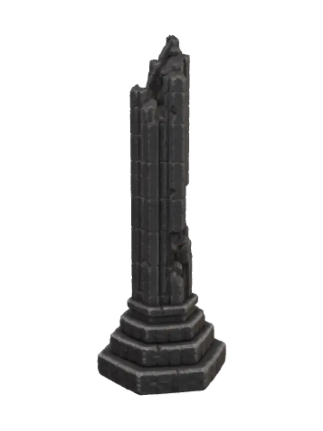 3D model for Basalt Column Tower