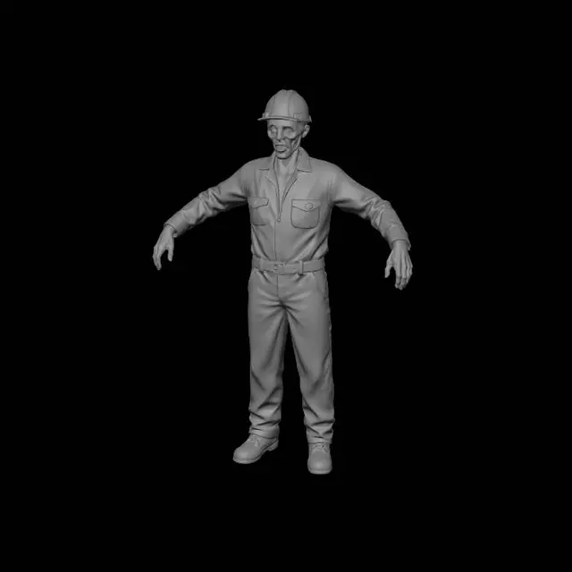 3D model for Zombie #24